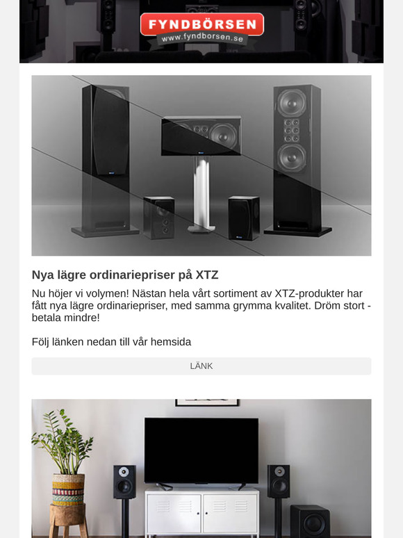 Lägre ordinariepriser på XTZ, fler demoexemplar och ny fyndhörna