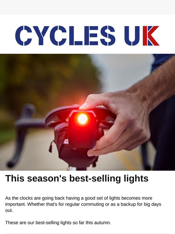 Clocks Are Changing - Shop Our Best-Selling Bike Lights