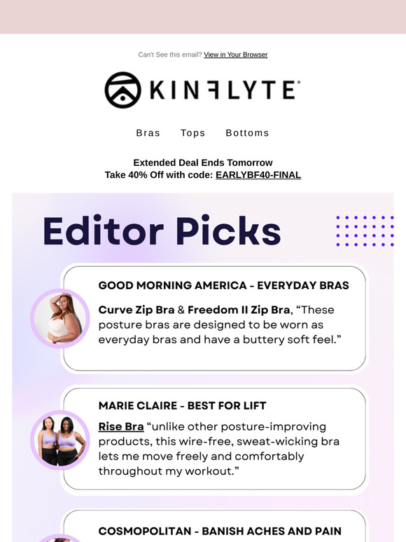 Shop These Editor Picks & Save 40% Now