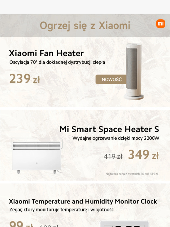 Rozgrzewające oferty od Xiaomi 🔥