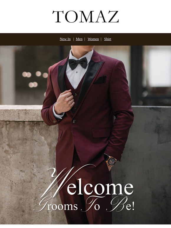 Welcome to our Grooms To Be!