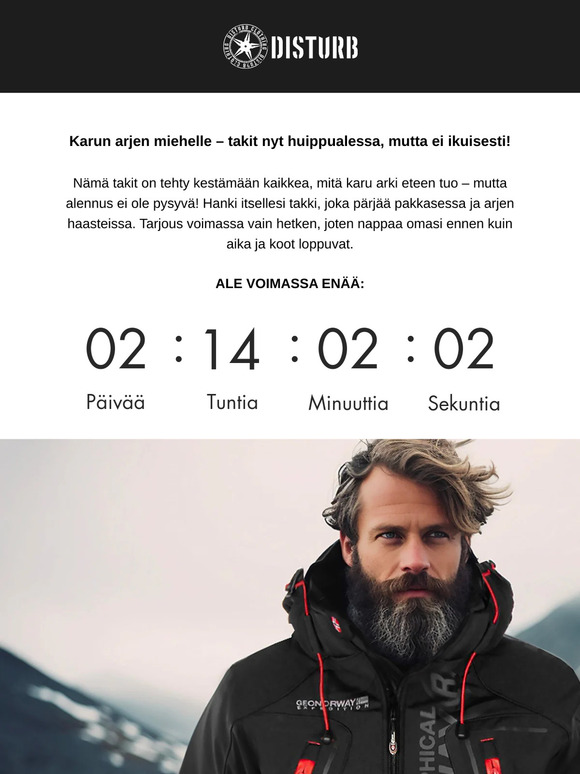 ⏰ Takit alennuksessa – vain hetken ajan!