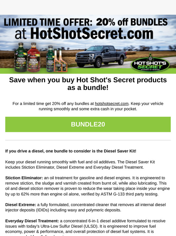 Save on all bundles! 💸🚨