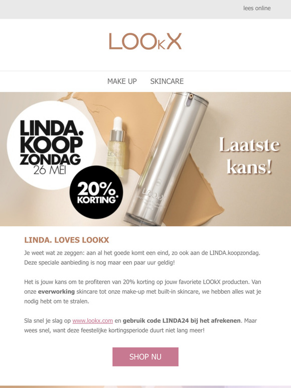 Laatste kans: LINDA.koopzondag ⏰️