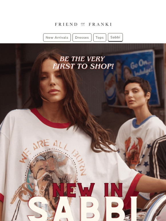 OMG 😍 New SABBI just dropped!