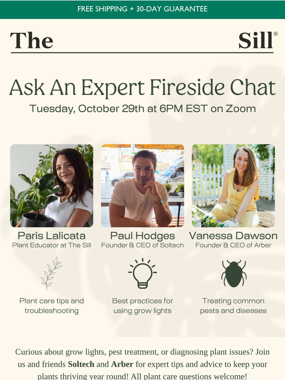 FREE Ask An Expert Fireside Chat