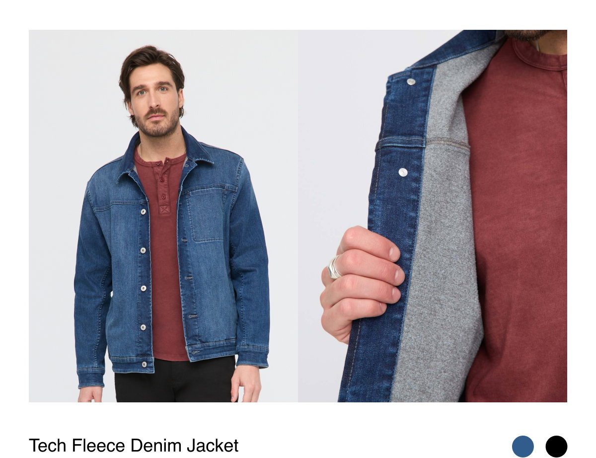 Tech fleece jacket