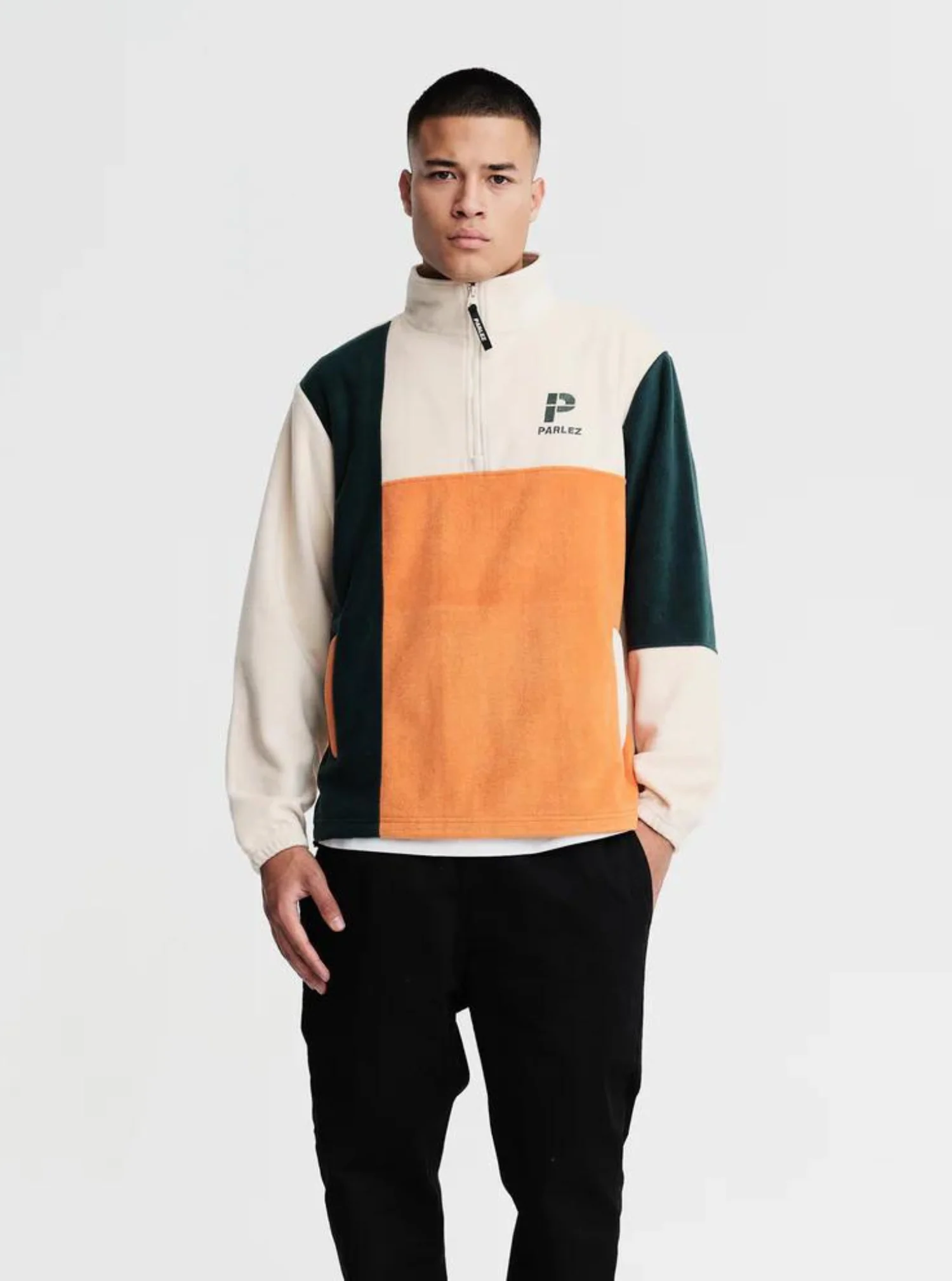 Image of Kenton Fleece - Tangerine