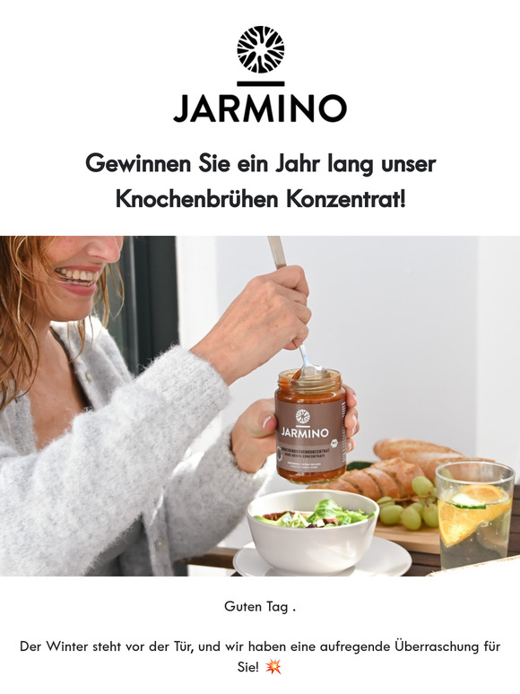 Gewinnen Sie ein Jahr lang unser Knochenbrühen Konzentrat