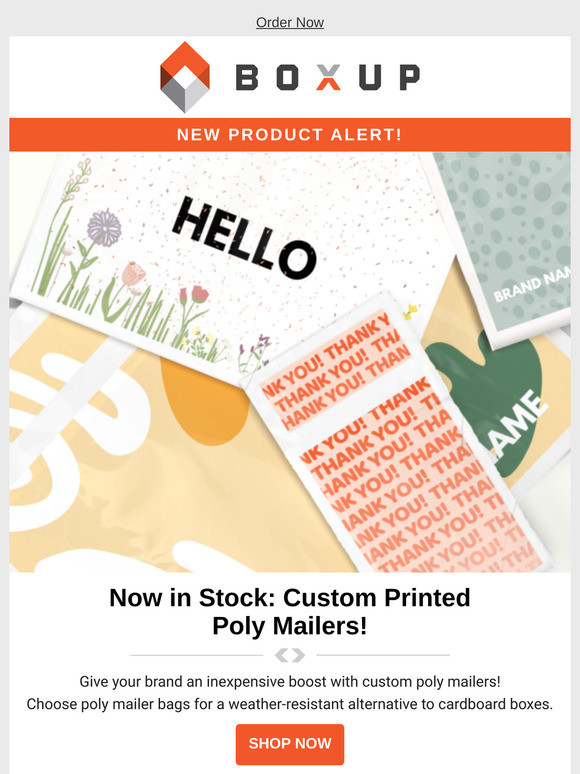 🔥 New Product Alert: Custom Poly Mailers are Here!