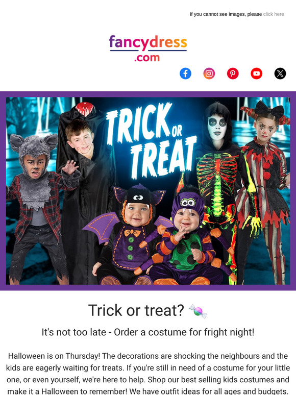 Trick or treat, anyone? 🎃