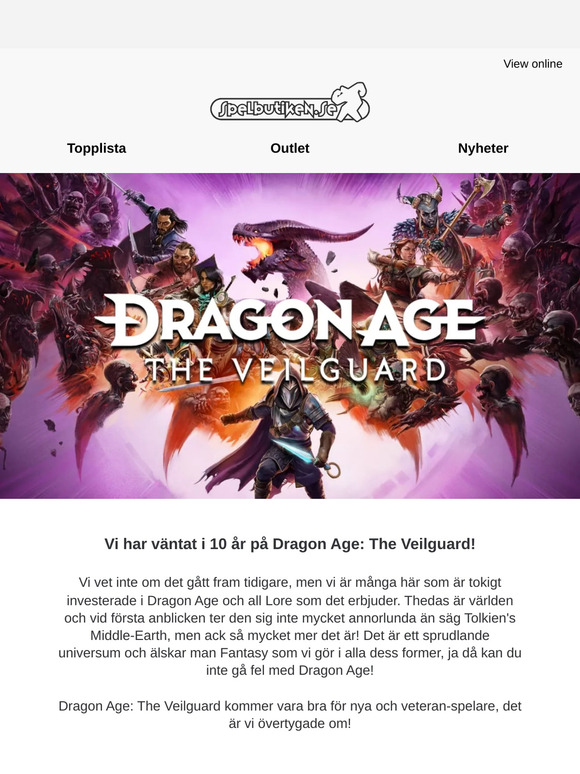 Vi har väntat i 10 år på Dragon Age: The Veilguard!