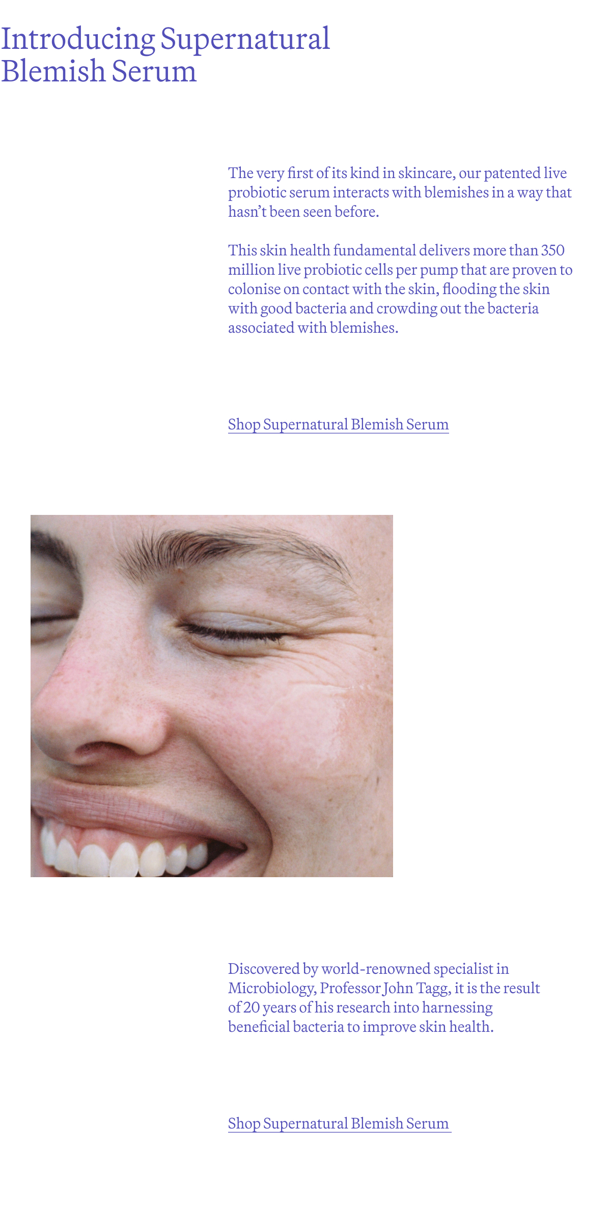 Shop Supernatural Blemish Serum 