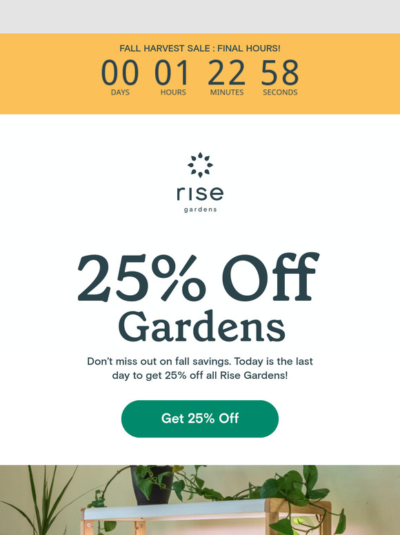 FINAL HOURS TO SAVE 25% ⏰