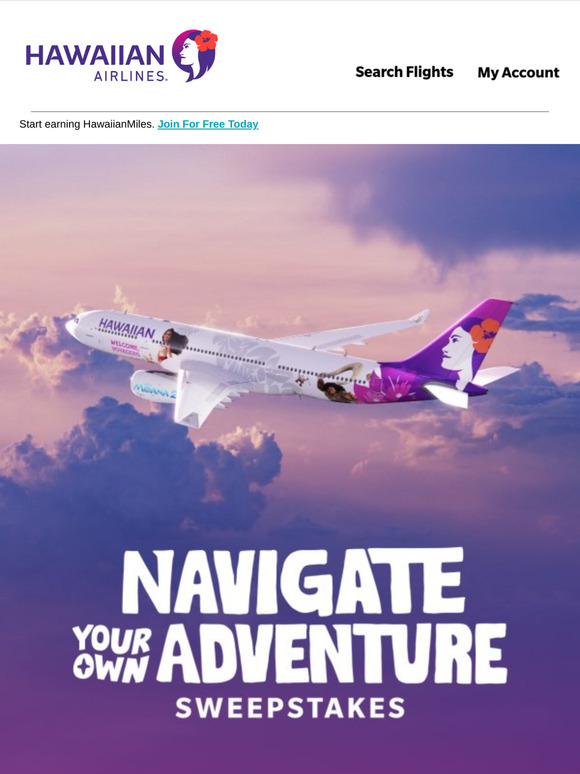 Your chance to win 500,000 miles in the spirit of ‘Moana 2’