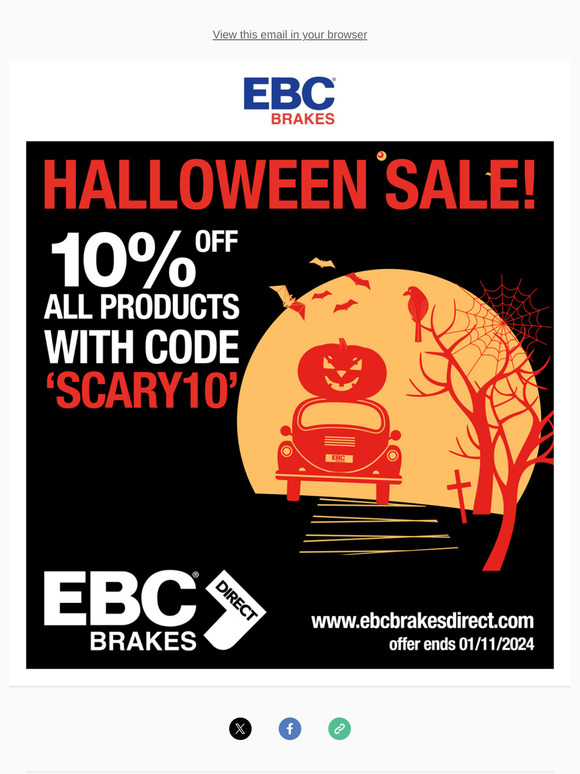 EBC Brakes Direct Halloween Offer!