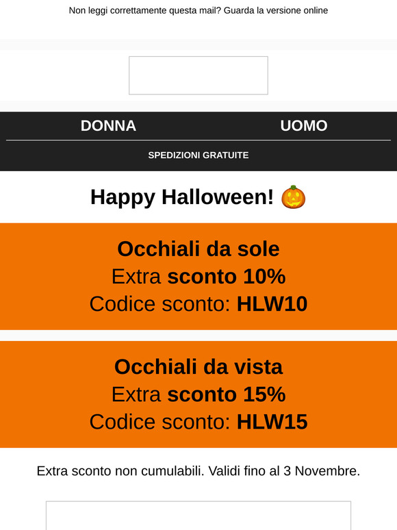 🎃 Speciale Halloween - Extra sconti da paura!