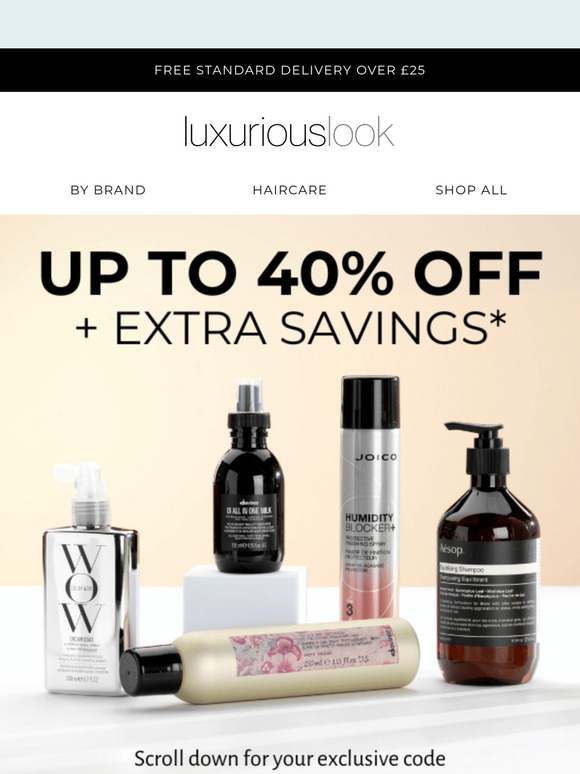 Unlock Up To 40% Off Now!
