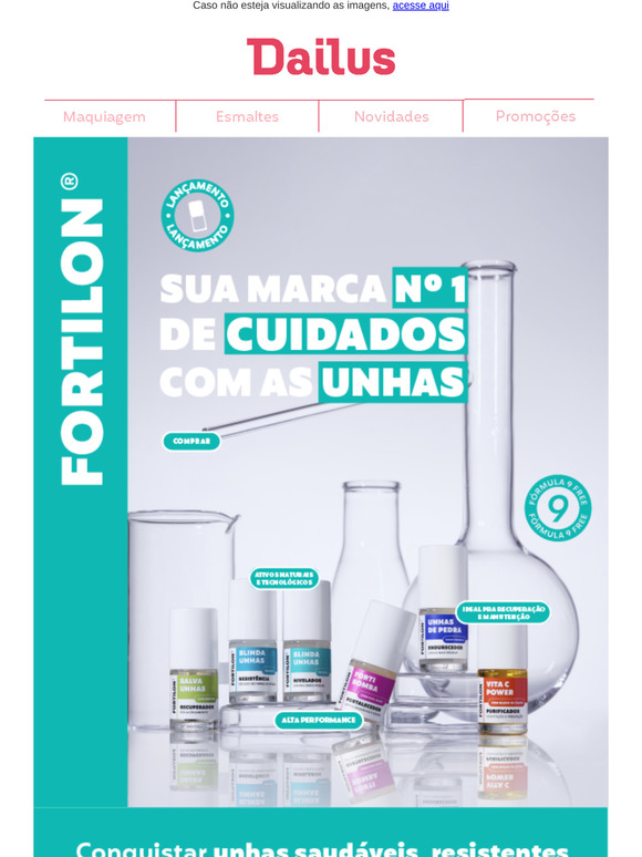 Fortilon Chegou: Transforme Seus Cuidados com as Unhas!
