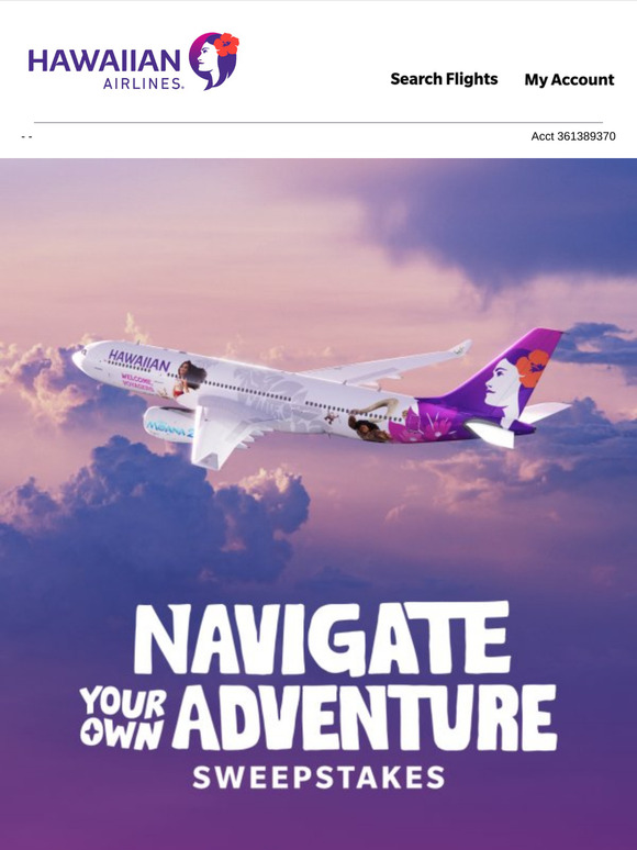 Your chance to win 500,000 miles in the spirit of ‘Moana 2’