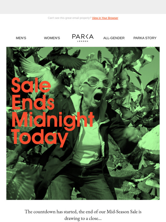Final Hours Of The Mid-Season Sale ⏰