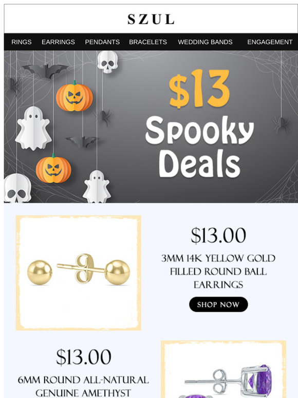 $13 Spooky Deals - Limited Time Only!