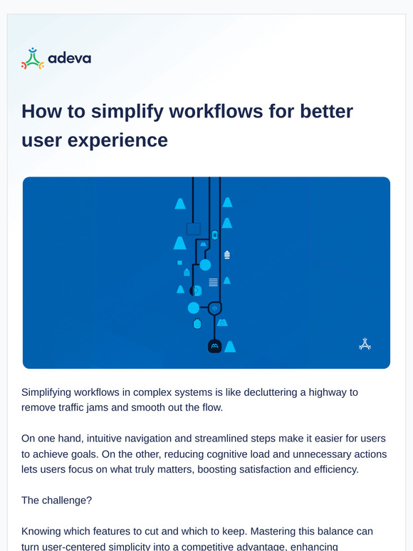 🍿Simple Workflows: What you need to know about enhancing user experience.