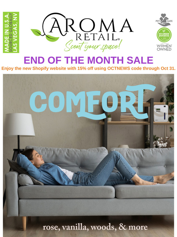 💰 Here's A Comforting Discount To Shop Our NEW WEBSITE