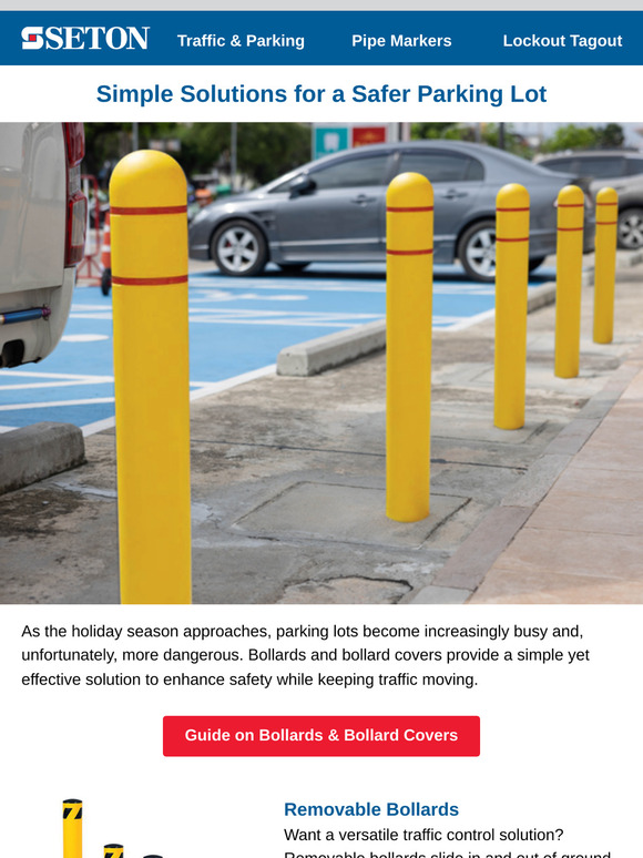 Parking Lot Safety Starts with Bollards