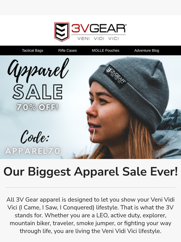 👕Don't Miss Out On Our Biggest Apparel Sale Of The Year!