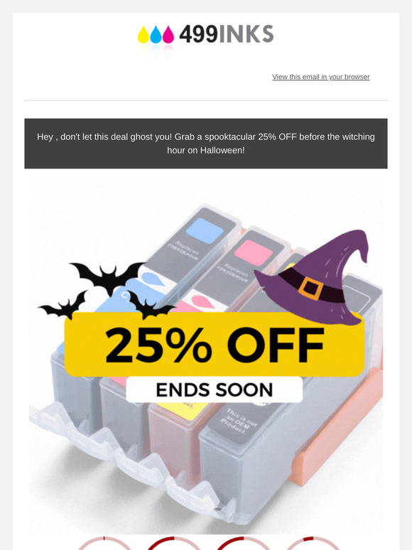 Hauntingly Good Savings: 25% Off Ends Soon 👻