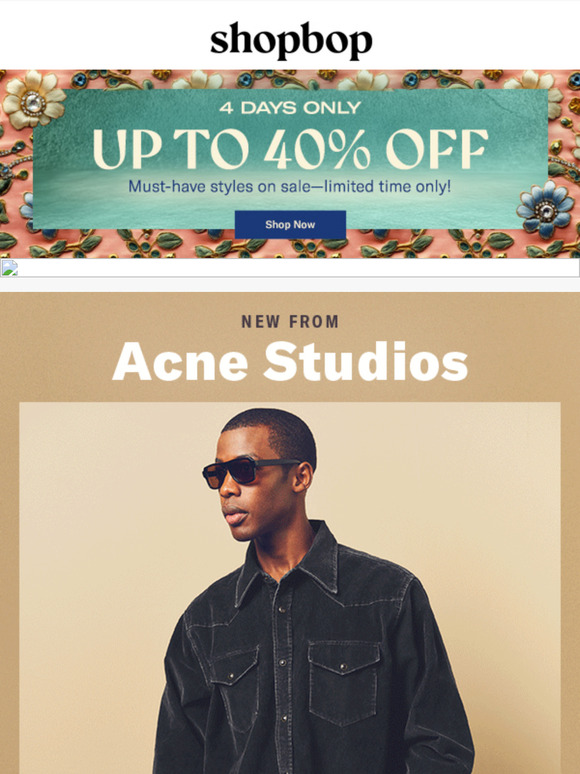 Forever cool: Acne Studios