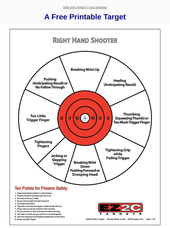 Printable Target for You