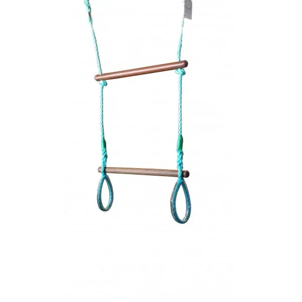 Image of Double Trapeze Bar and Rings