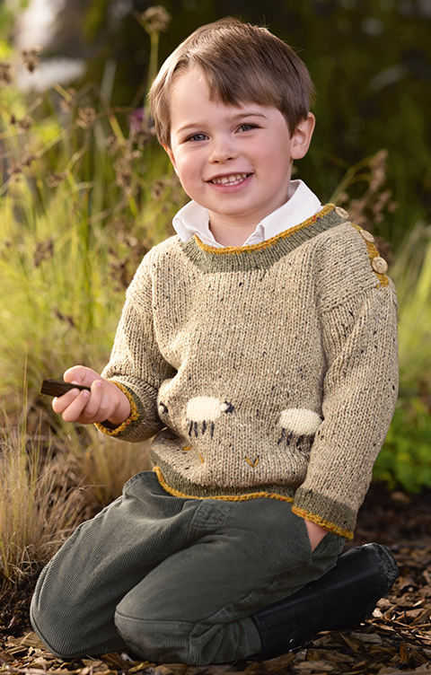 Child's Merino Sheep Sweater