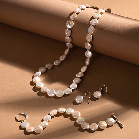 Coin Pearl Jewellery