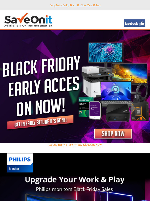Save On IT Black Friday Sale Early Access!