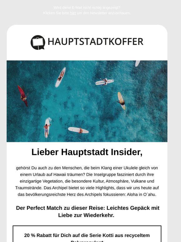 HAUPTSTADT INSIDER: Das Paradies ruft mit Ukulelen-Klängen, Sonne und Meer 🌞