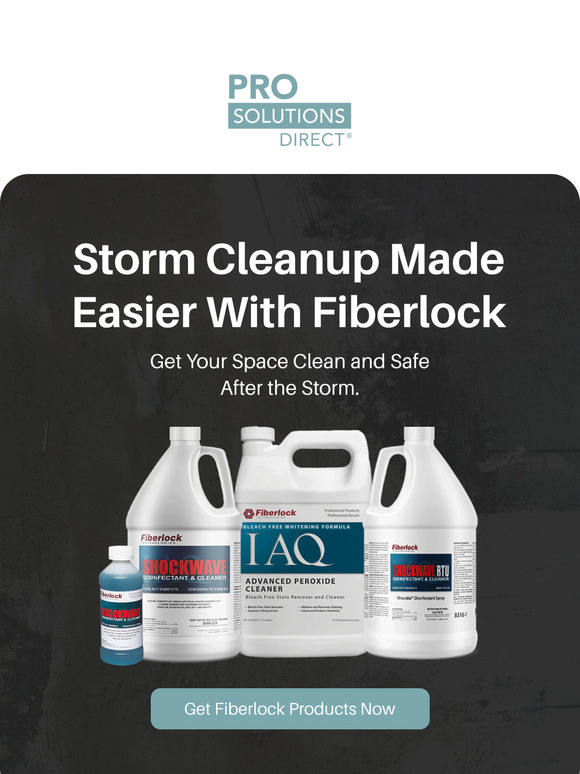 Storm cleanup made easier with Fiberlock