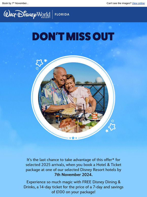 Ends soon! Incredible offer for 2025 arrivals