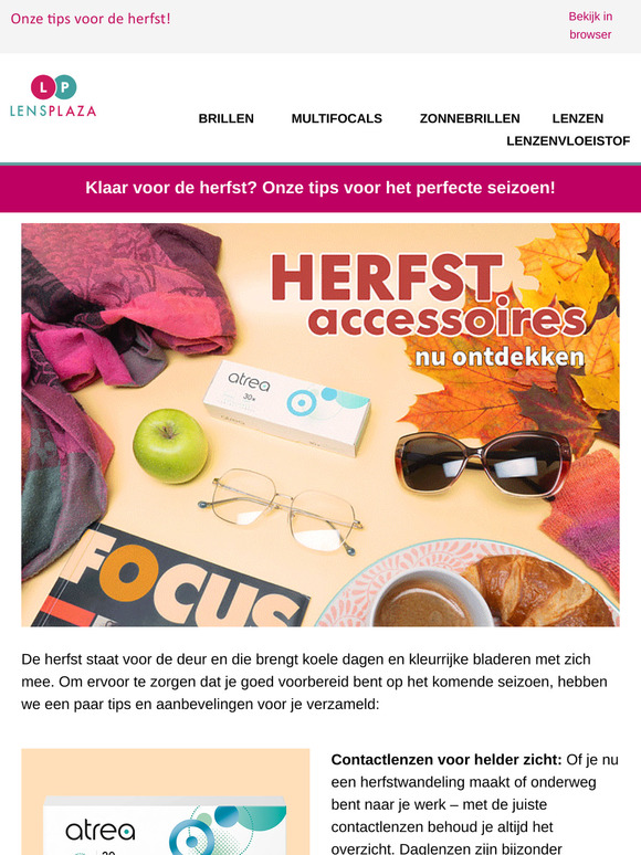 Klaar voor de herfst? Onze tips voor het perfecte seizoen!🍂