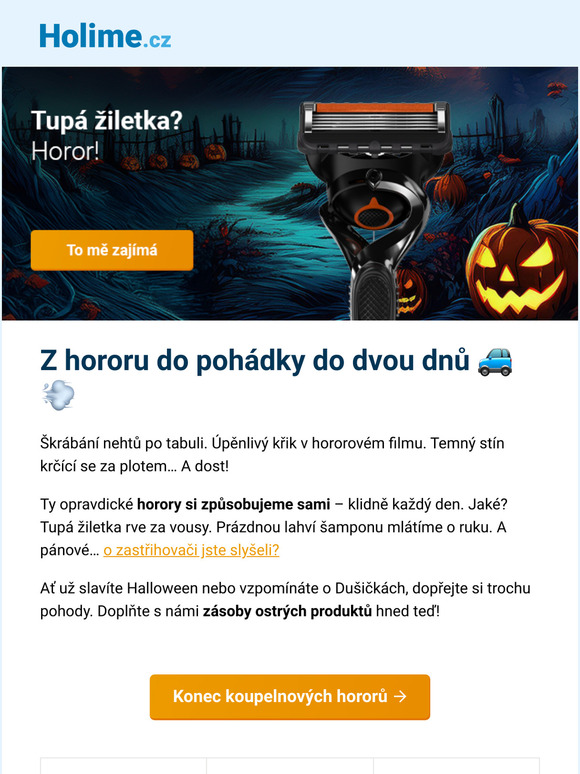 [Halloween] 🎃🕸 Skoncujte s koupelnovými horory!
