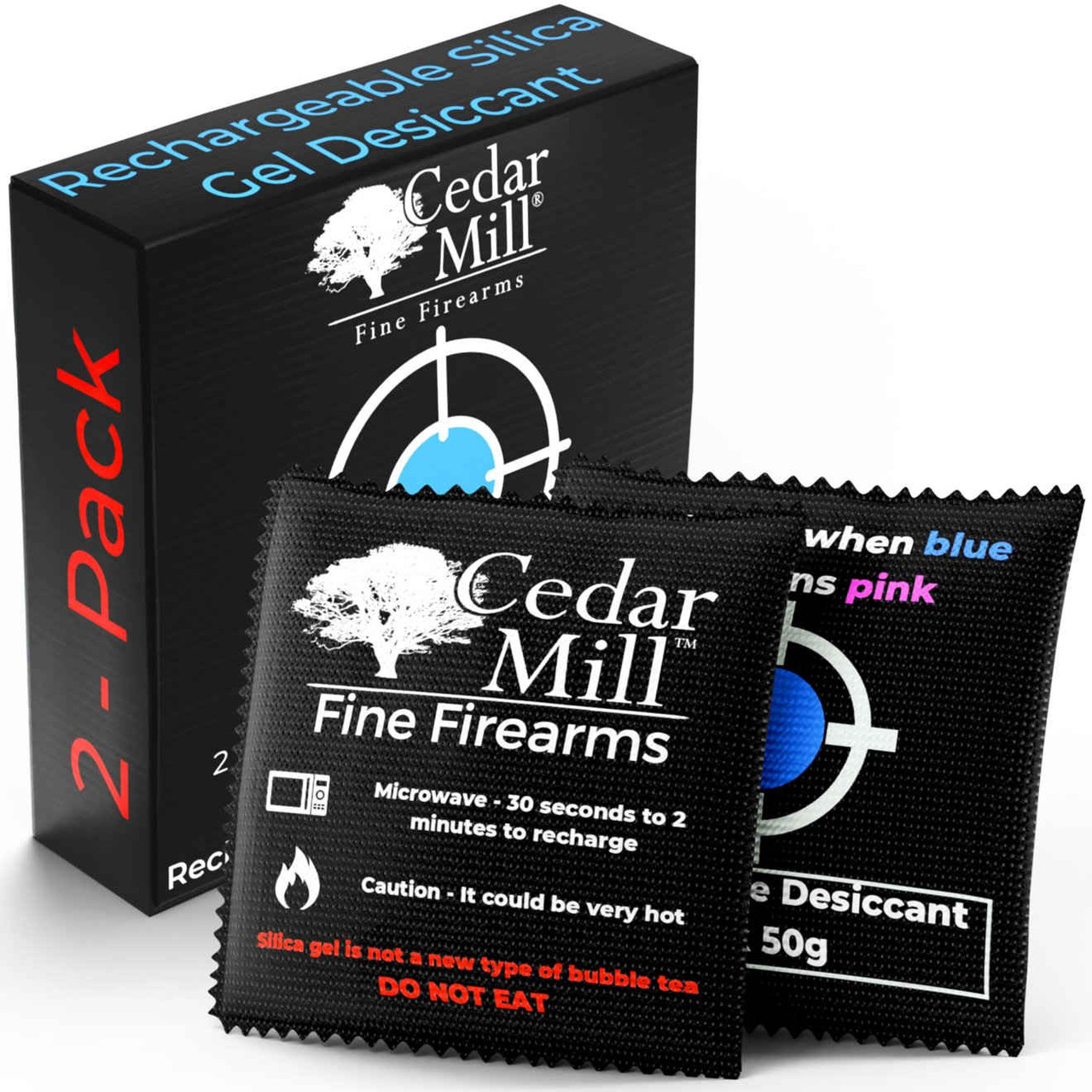 2 Pack - High-Performance Moisture Absorber & Dehumidifier