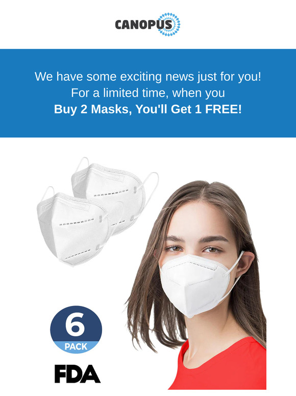 Buy 2, Get 1 Free! Save up to 50% on N95 Masks, Rapid Tests, and PPE.