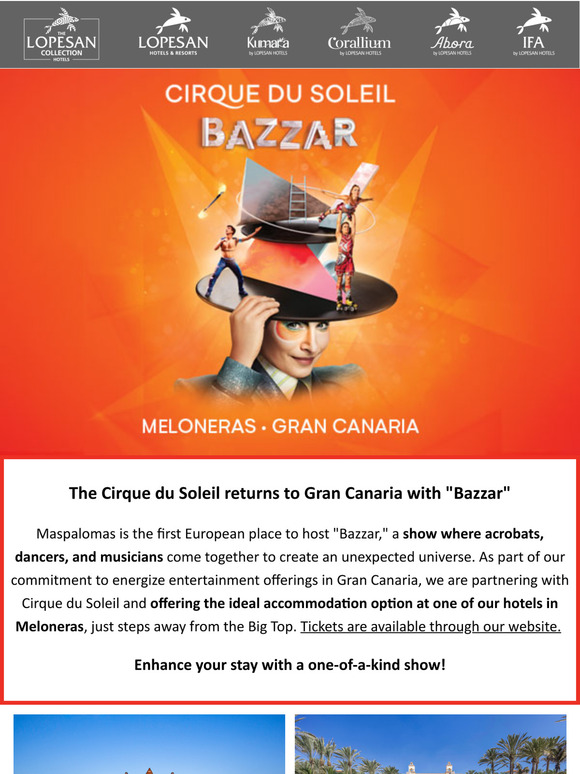🎪 Cirque du Soleil returns to Gran Canaria 🎪