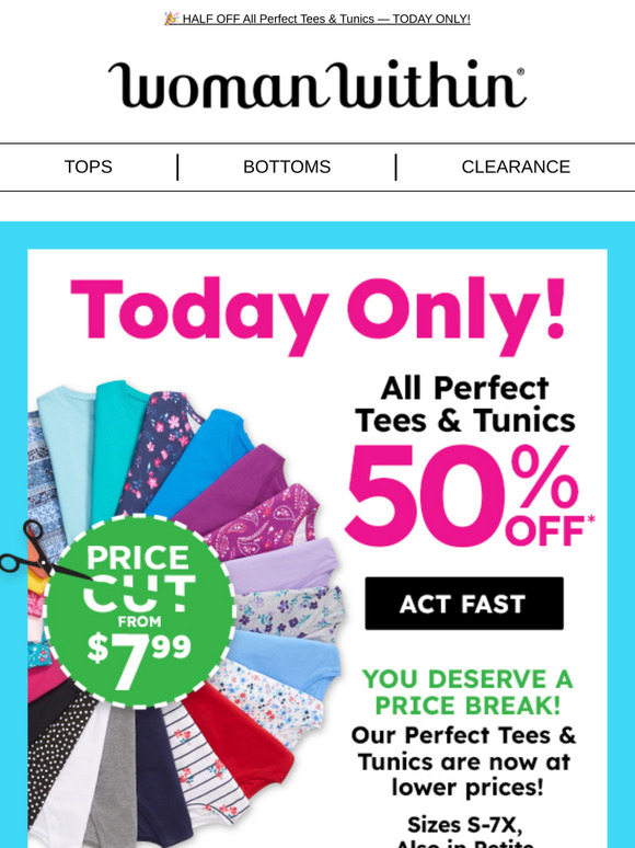 Woman Within 🌟 ATTN This Sale Is HUGE! Milled