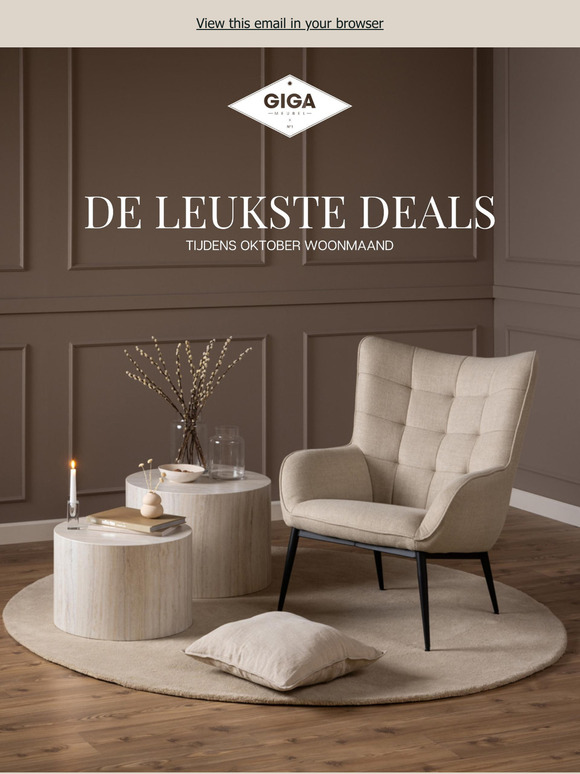 De leukste deals tijdens Oktober Woonmaand