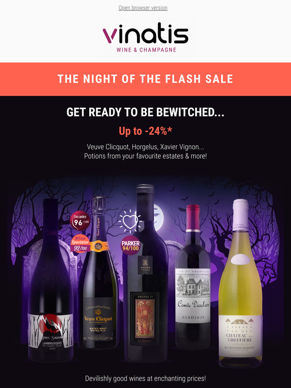 No Tricks Tonight, Only Treats with up to -24%! 🎃