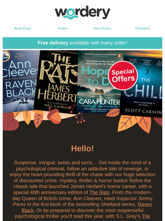 Popular mystery & thriller books this month