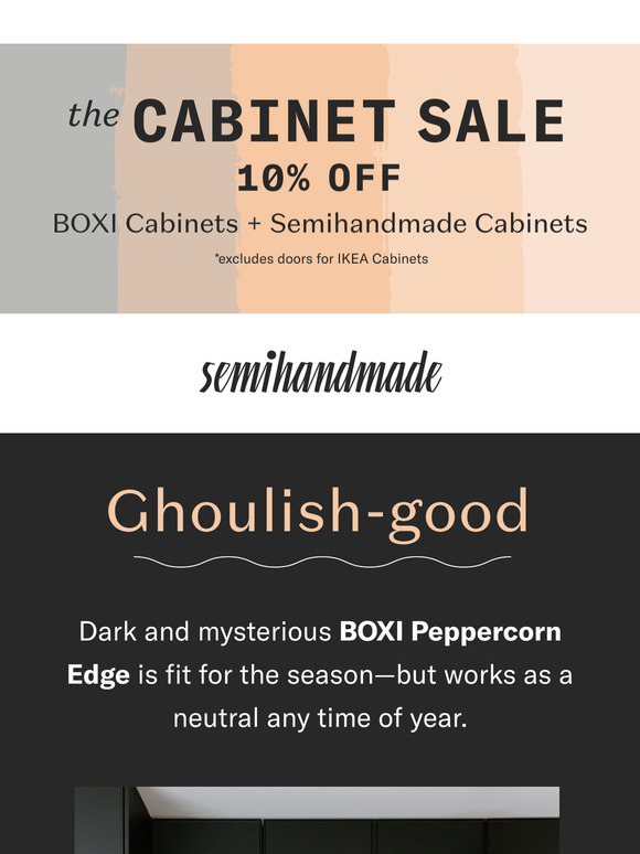🦇🕷️ Our spookiest Cabinet style AND they’re 10%